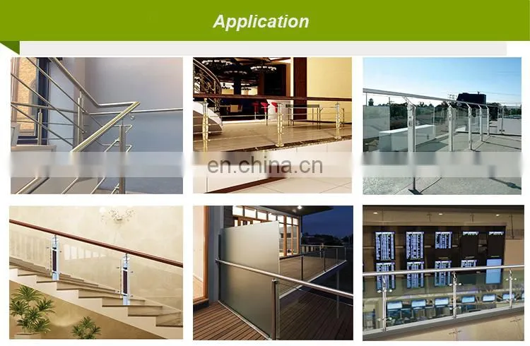 Supermarket Use Luxury modern design metal balcony railing
