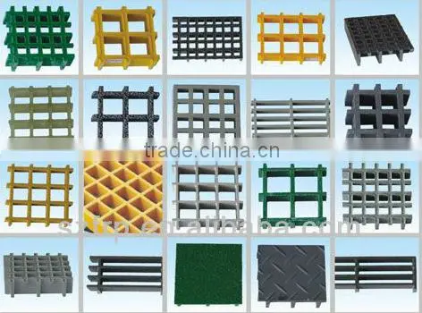 High strength Fiberglass reinforced Polymer FRP grp Grating