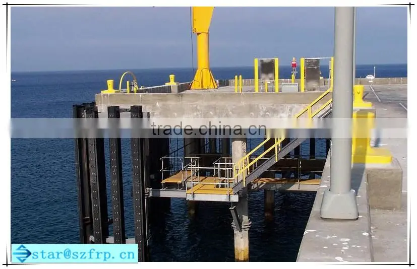FRP fiberglass grating gutter cover plate