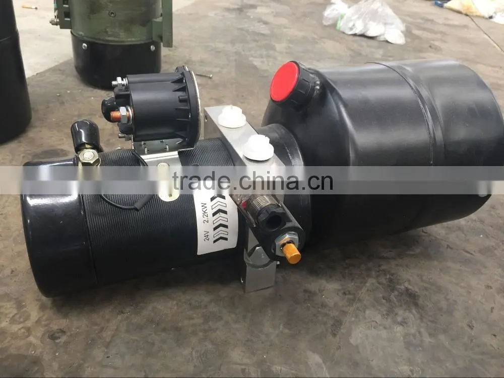 12V 24V Hydraulic power unit auto lift made in china