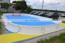 Plastic floorball rink / barrier / board / panel / ice rink product