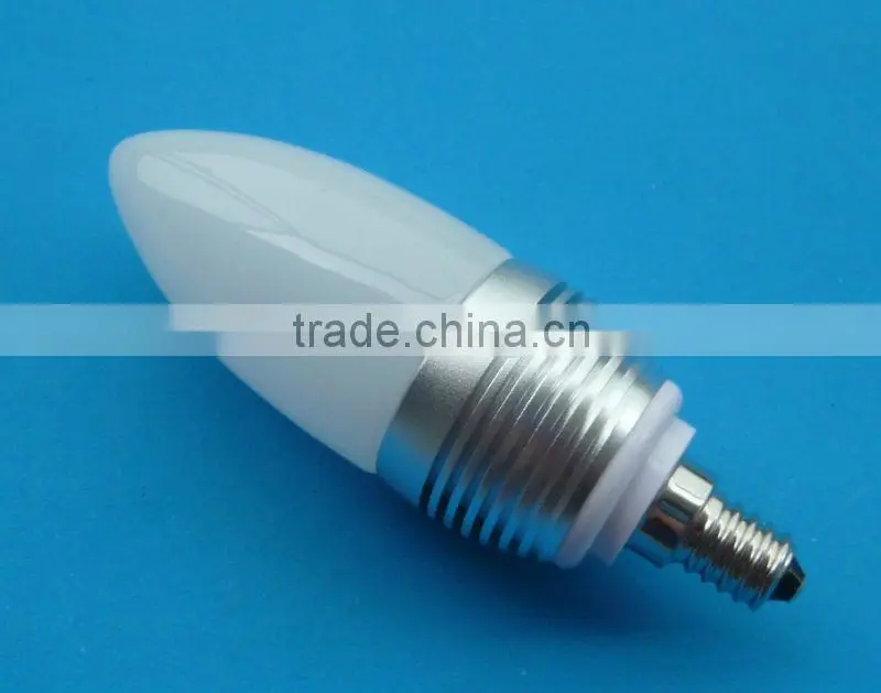 HOT SALE 3W E14 LED candle bulb for residential lighting