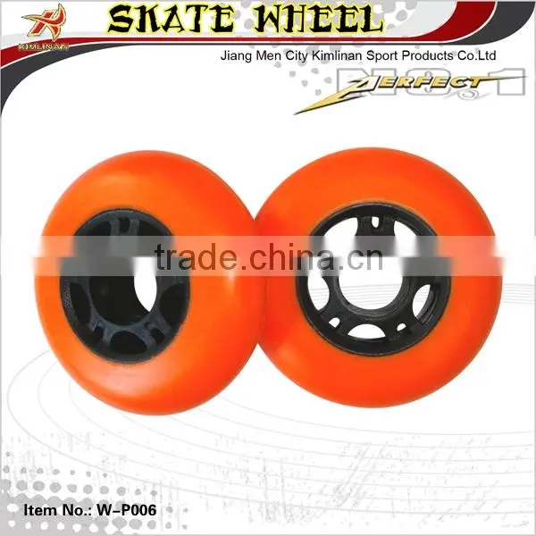 Good quality durable roller wheels suitable for RS608 bearings for inline skate or speed skate