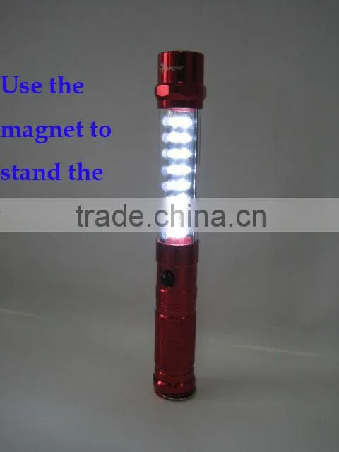 16+8+1 led emergency inpection work light with magnet