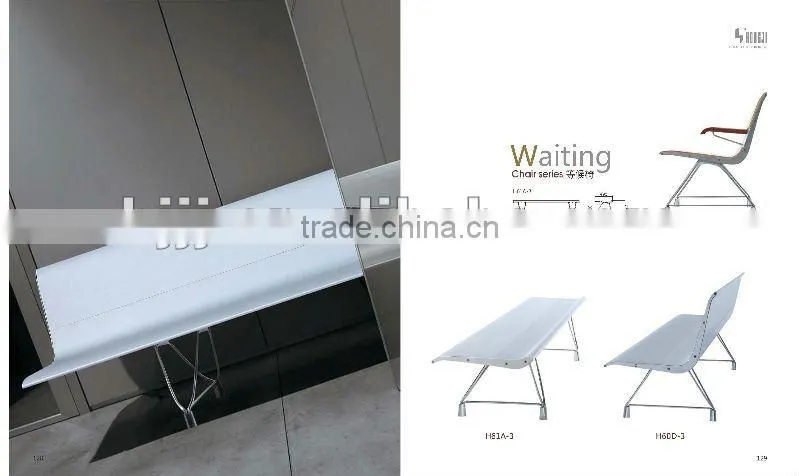 public high quality stainless steel 304 lounge chair waiting chair H60