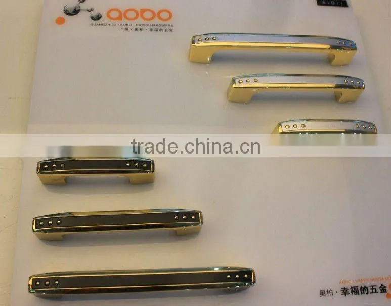 A1011 gold plated furniture handle