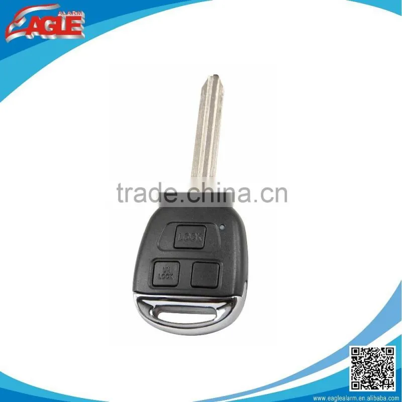 One way car alarm or keyless car key three button long distance