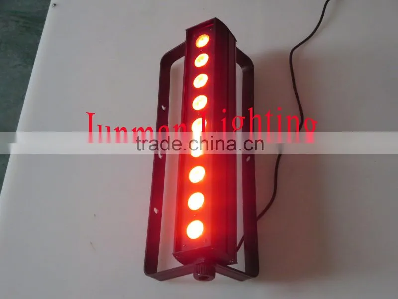 9*9W RGB 3 in 1 DJ Disco Stage Bar Light Led Wall Washer