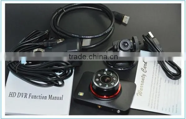 China supplier Ambarella H.264 Car Camera Wide Dynamic Range