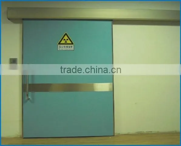 strong lead-lined doors, x-ray proof door, sliding door for hospital x-ray protection