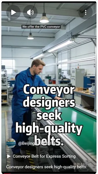Conveyor designers seek the high-quality belts
