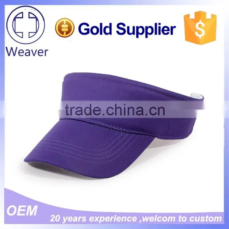 Custom High Quality Printed Logo Visor Hat