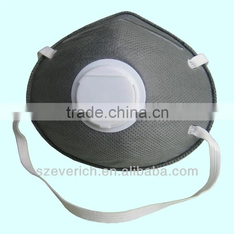 NIOSH 95 Good Quality Actived Carbon And Breath Valve Dust Mask