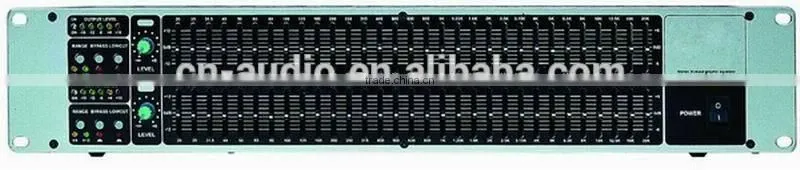 Professional Double 31-band Stereo Graphic Equalizer EQ-231A