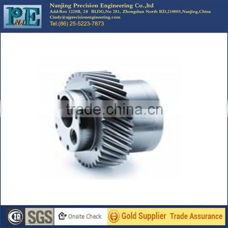Precision stainless steel gear machining,cnc machining motorcycle parts