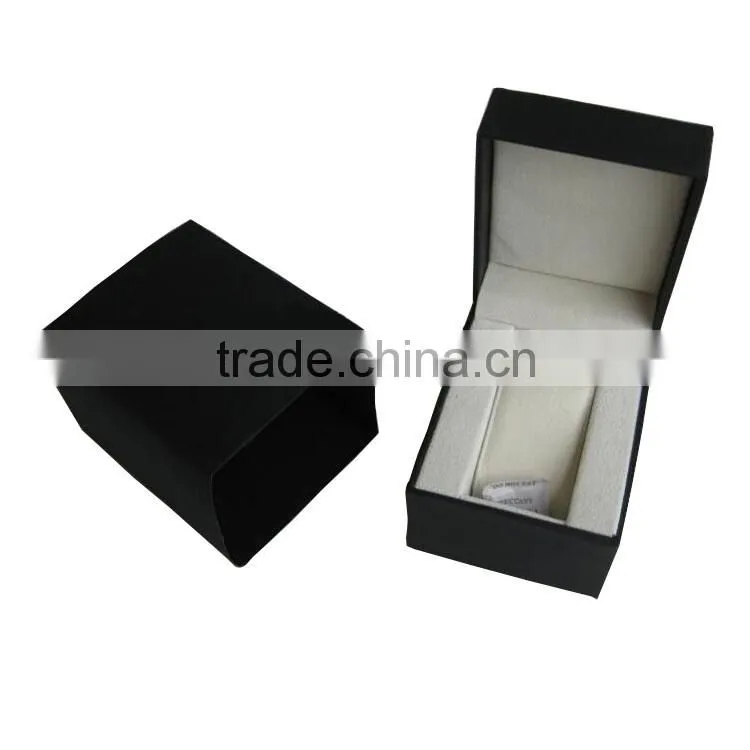 W1455-2 Factory Wholesale Velvet Watch Cushion Leather Wooden Watch Box