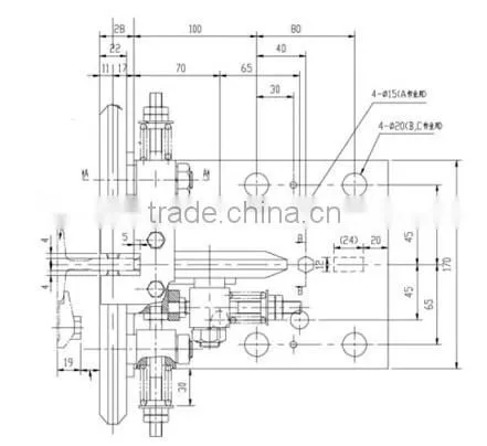 Roller Elevator Guide Shoe