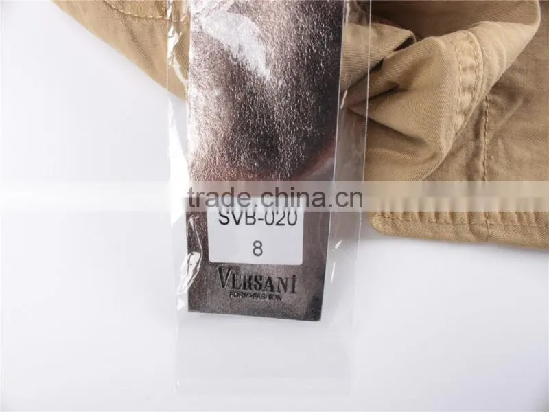 Men cheap 100%cotton stocklot apparel washed shorts