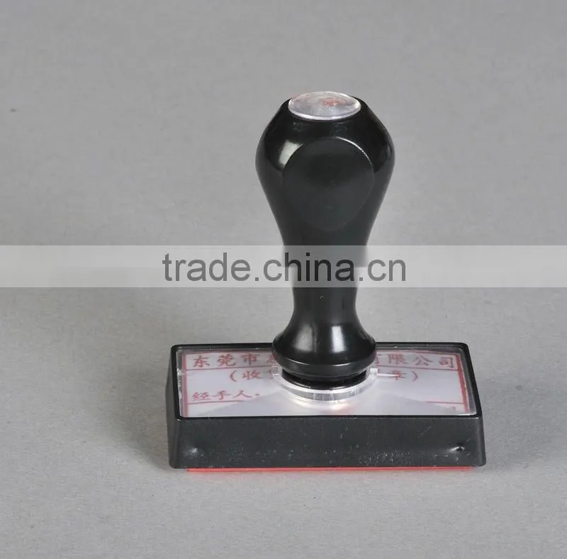 portable rubber handle stamps