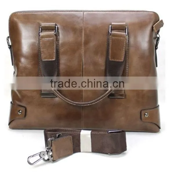 Fashion messenger bag leatherand man bag leather with natural leather bags