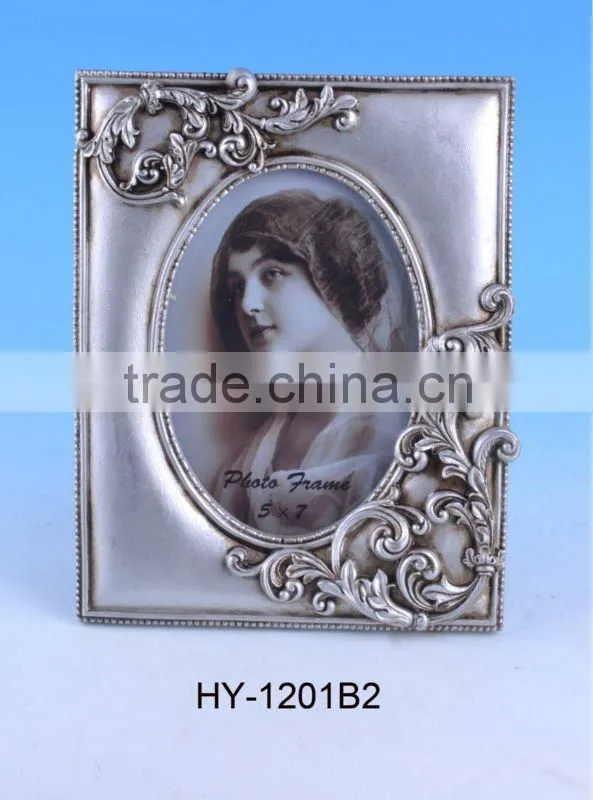 Polyresin photo frame,antique design