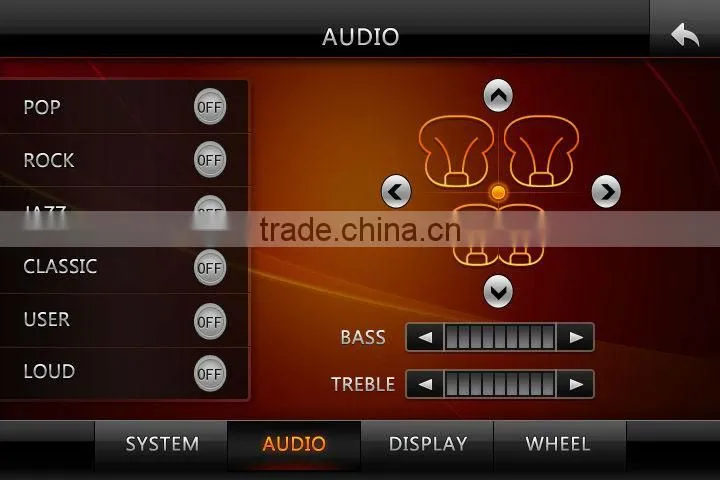 7 inch good sound quality car dvd audio for AUDI A3 with DIGITIAL TV OPTIONAL