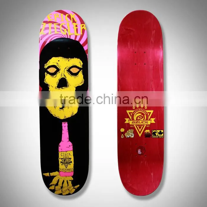 Skateboard deck, skateboard board, customized skateboard