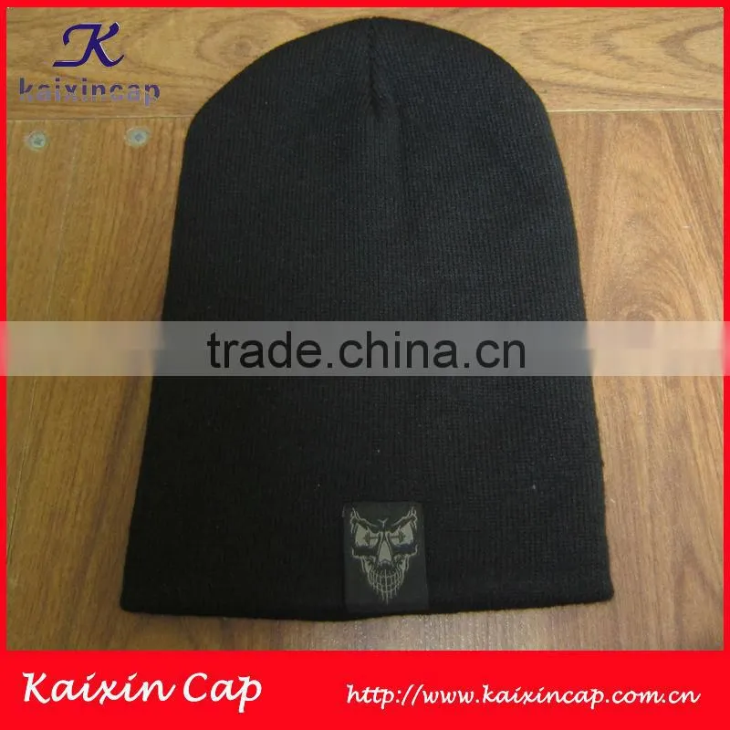 kid Beanie hat 100% acryl mix colour knit cap
