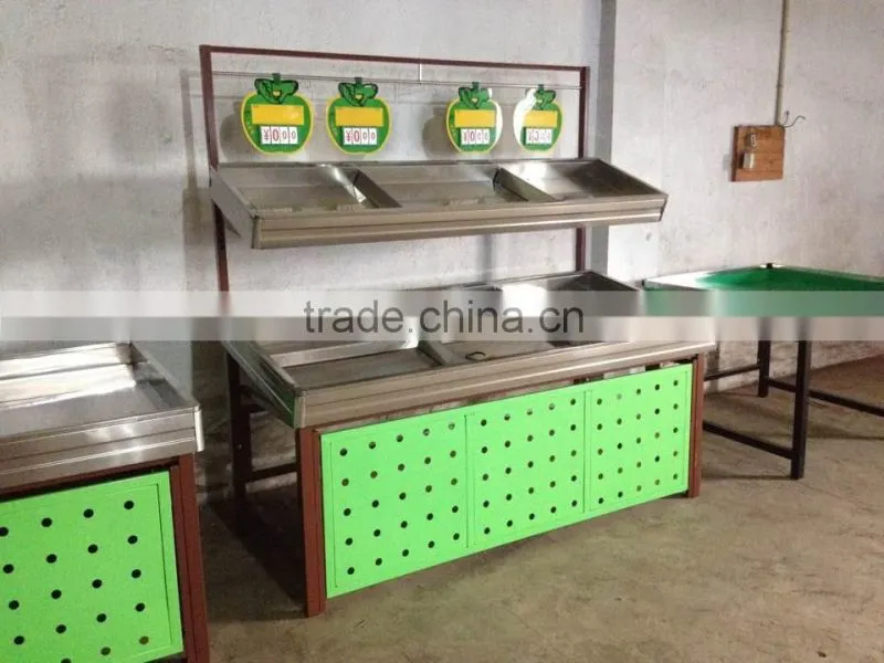 High quality Supermarket Vegetable shelf & Fruits shelf