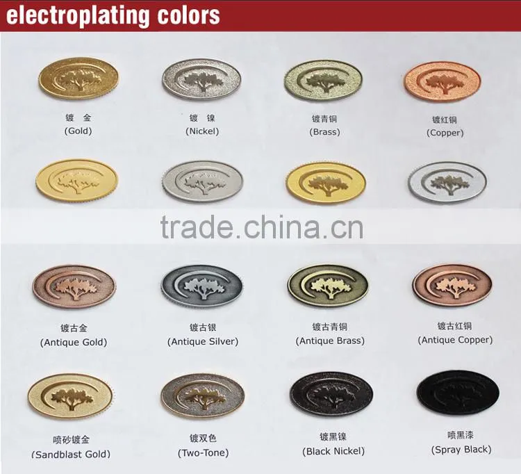 Professional metal sheriff star badge with CE certificate