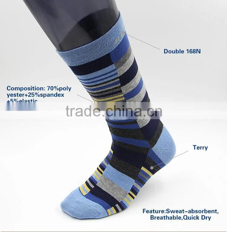 top quality cotton men business socks compression stockings for men