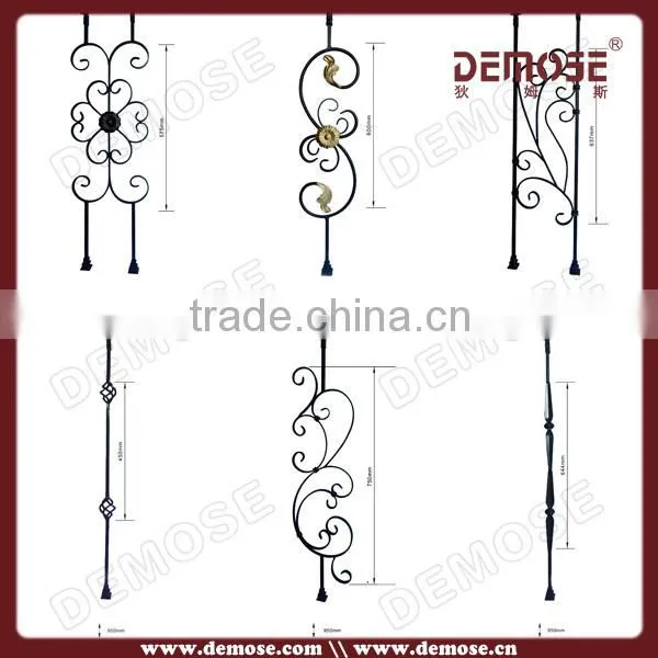 high quality wrought iron porch railings