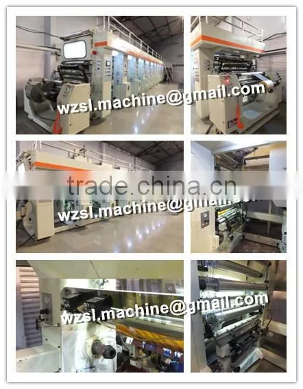 20150831 Sold in Wenzhou! SLAY-D 800mm wide web gravure printing machines for PVC