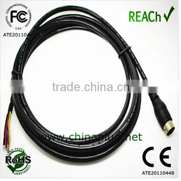 OEM 8 pin mini din cable