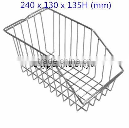 Chrome Wire Basket for Hospital and Chrome Hospital Basket/Wall Panel Basket