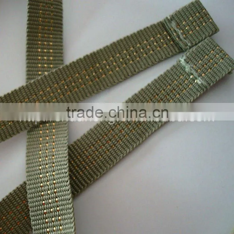 Fashion polyester webbing
