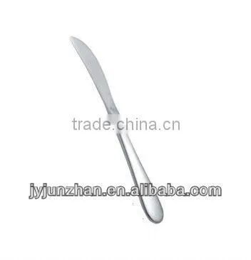 Stainless dessert knife with low price and factory sell directly