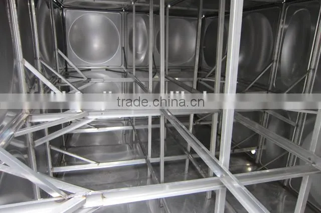 Popular Selling Stainless Steel Panel Tanks For Drinking Water Storage