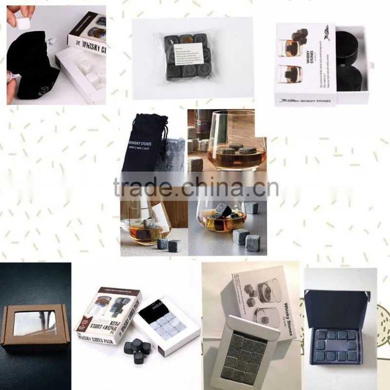 Wholesale Ice wine chilling rocks, whiskey rocks, whisky soapstones