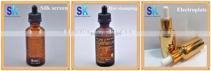 cardboard tube for glass e liquid dropper bottle with childproof cap