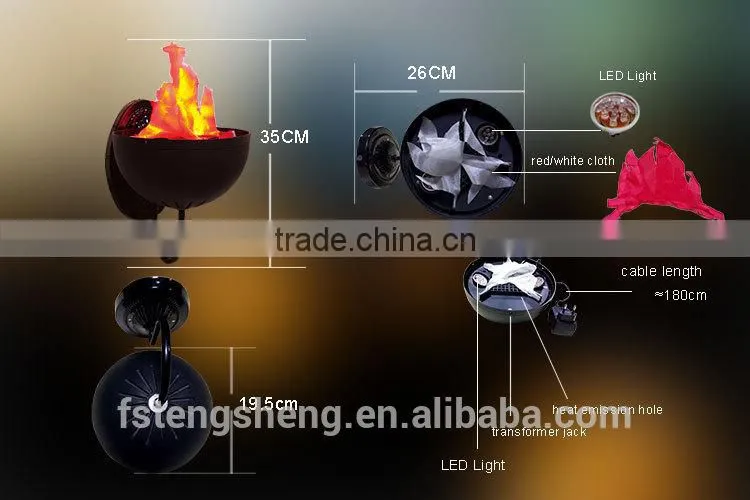 Interior wall-mounted stage flame effects electric fireplaces, fake fire fireplaces