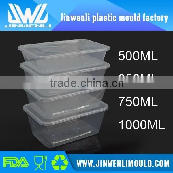 Factory price injection mould for food container