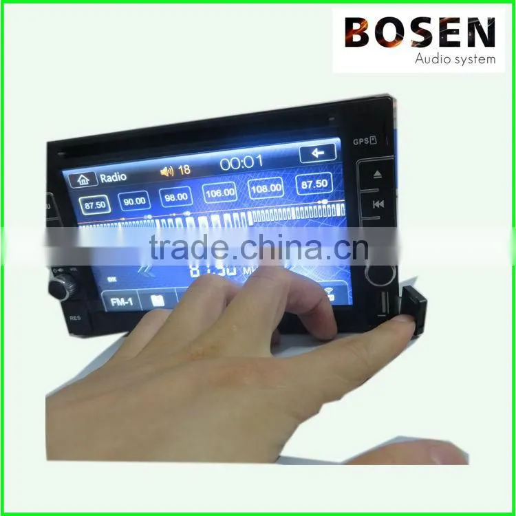 car dvd player with Navigation system wholesale price 6.2 inch touch screen