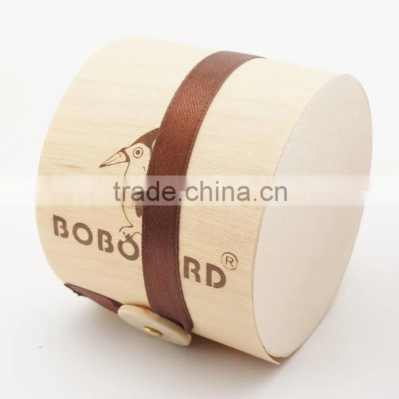Newest ebony wood wristwatches blue causal watch genuine leather wooden fasion watches for men women best gifts with gift box