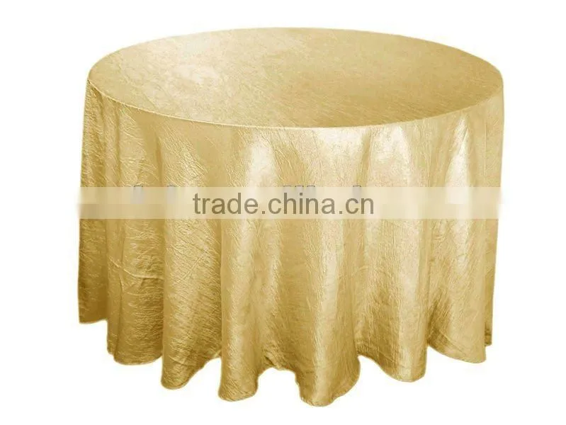 Crinkle taffeta table runner,table cloth,chair sash,placemat,napkin,chair cover