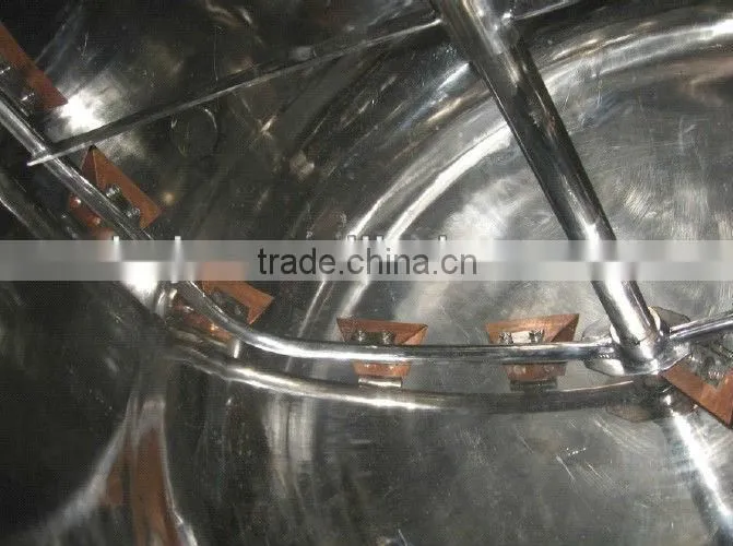 Electrical Heating Jacketed kettle with copper scraper