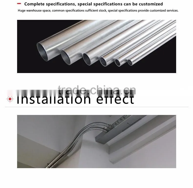 galvanized cable conduit