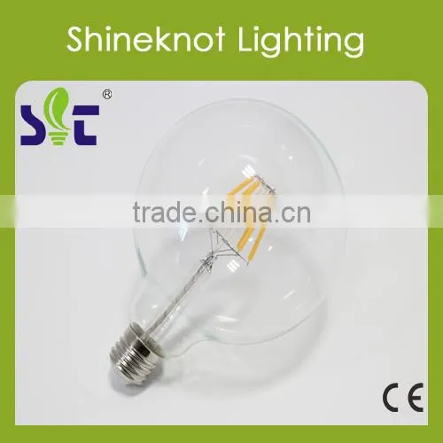 2015 new design 6W led Filament Bulb, led Filament light,360 degree glass bulb