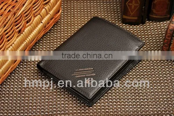 high quality genuine leather brand wallet hot selling