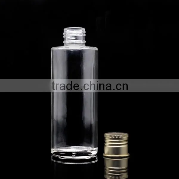 on sale 100g/ 120g glass bottle for facial mask with aluminum cap